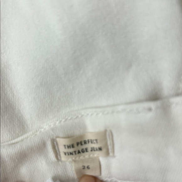Madewell Cream Denim Pants size 26 
The perfect vintage Jean - Picture 2 of 4